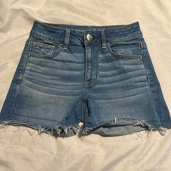 American Eagle Outfitters Pants - American Eagle Hi-Rise Shortie Shorts Sz 0